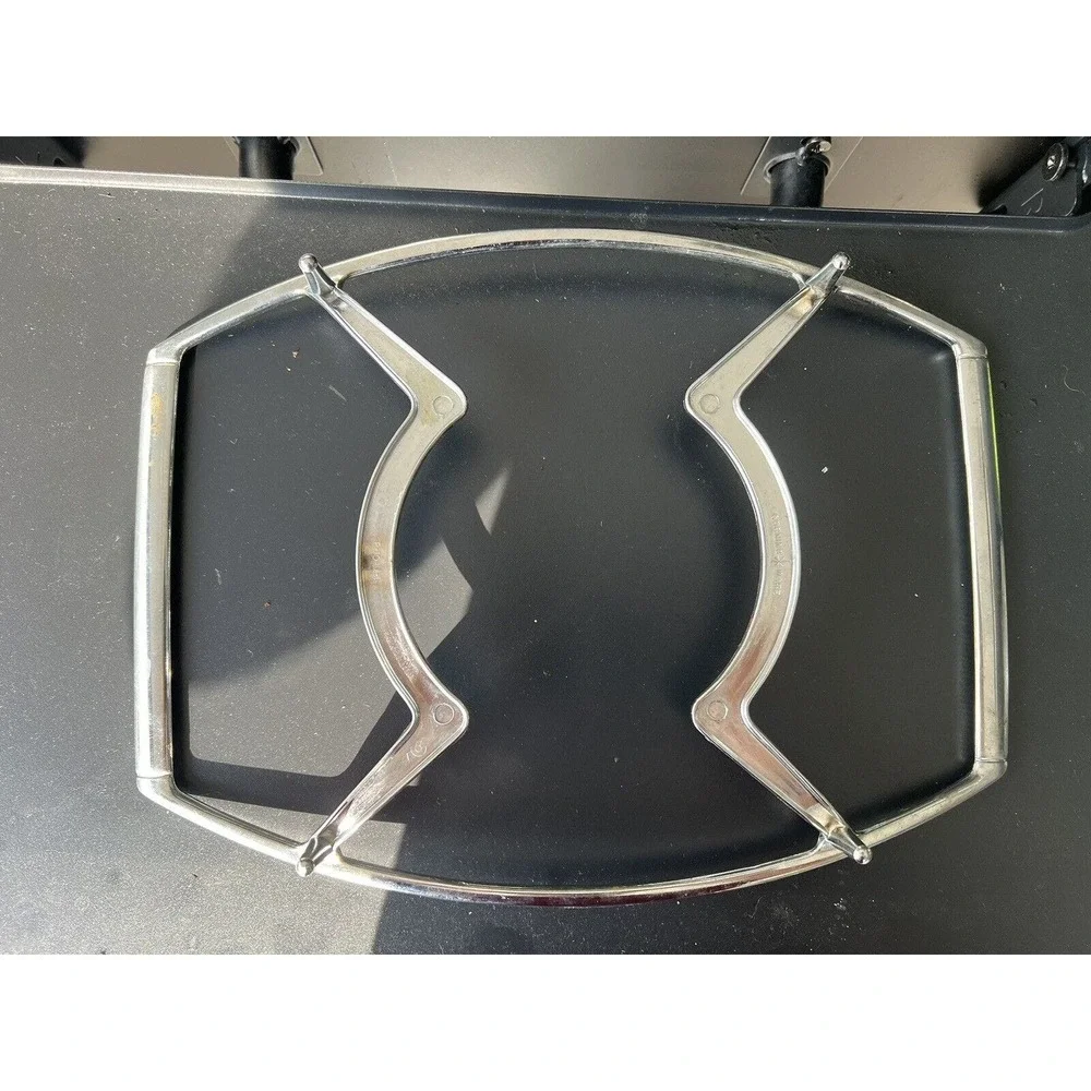 Corning Ware P-10-M-1 chrome metal‎ casserole holder rack trivet cradle Pyrex